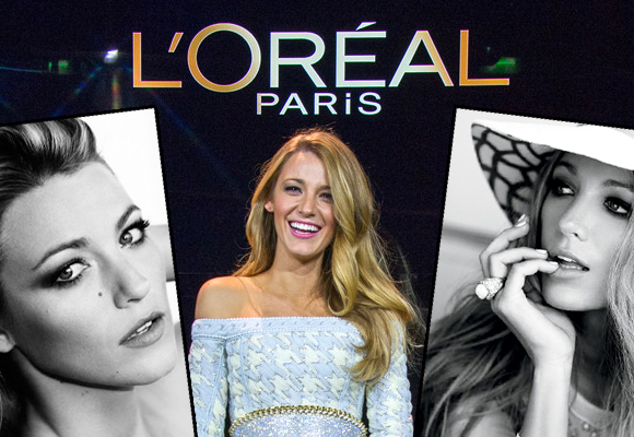 Blake Lively for L'oreal Paris